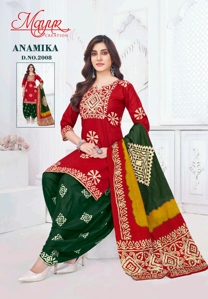 Anamika Vol 2 Mayur Creation Cotton Dress Material Exporter India