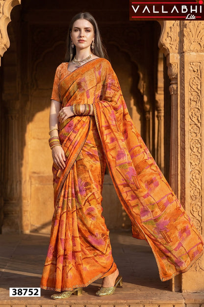 Anandi Vol 11 Vallabhi Lite Weightless Sarees Exporter