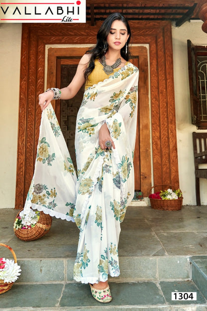Anandi Vol 4 Vallabhi Lite Georgette Sarees Exporter