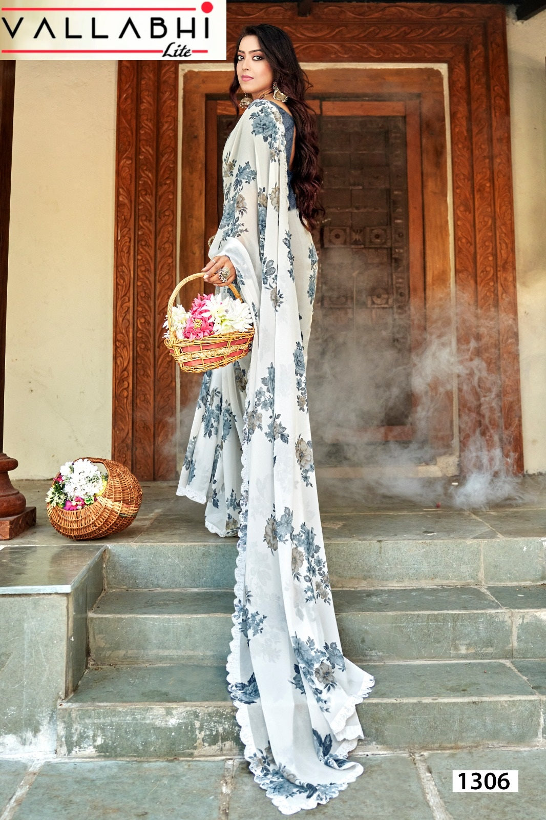 Anandi Vol 4 Vallabhi Lite Georgette Sarees Exporter
