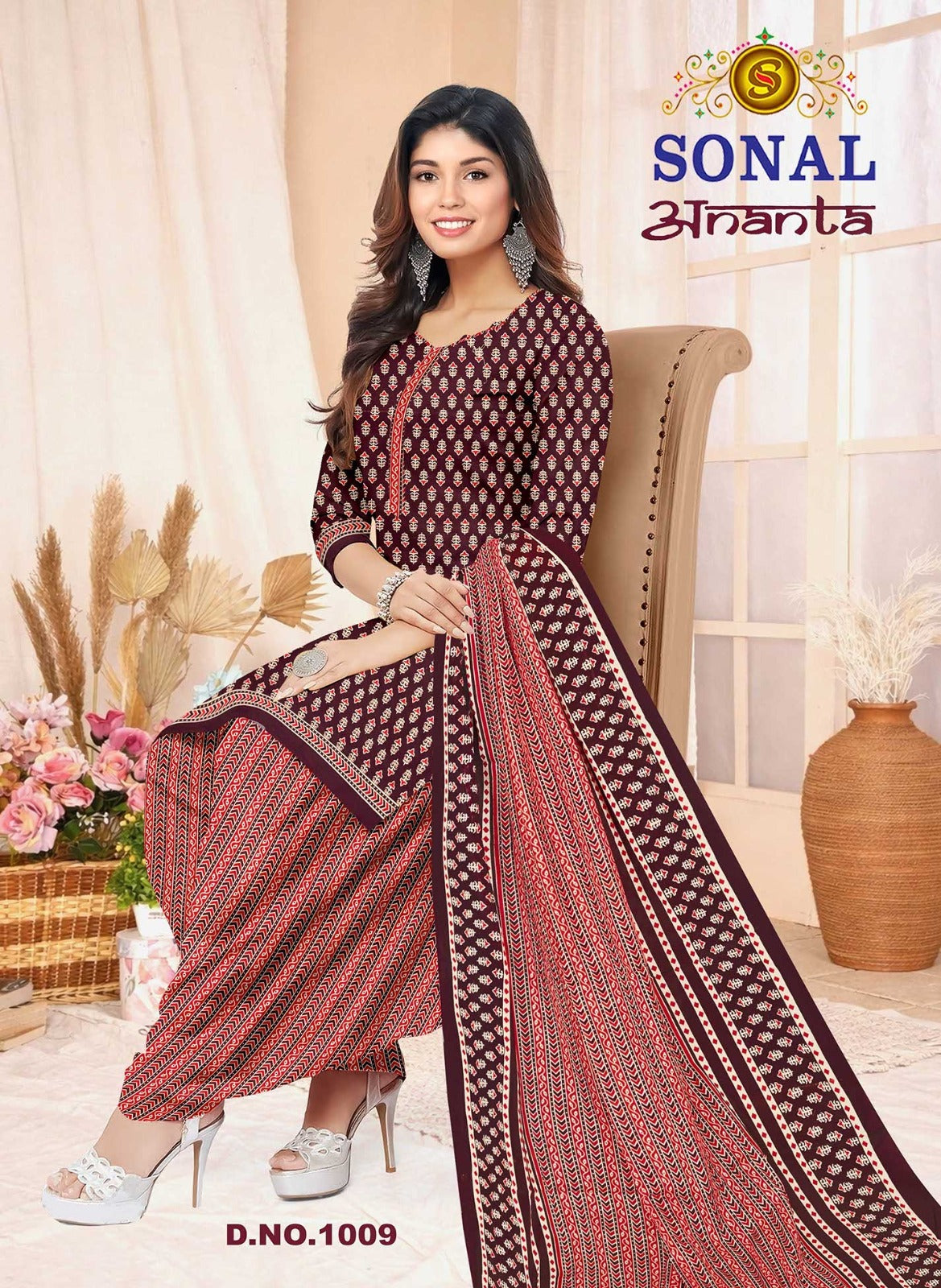 Ananta Vol 1 Sonal Textile Cotton Dress Material Wholesaler India