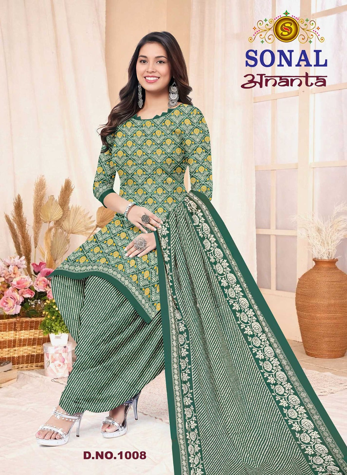 Ananta Vol 1 Sonal Textile Cotton Dress Material Wholesaler India