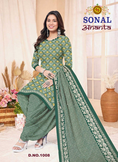 Ananta Vol 1 Sonal Textile Cotton Dress Material Wholesaler India
