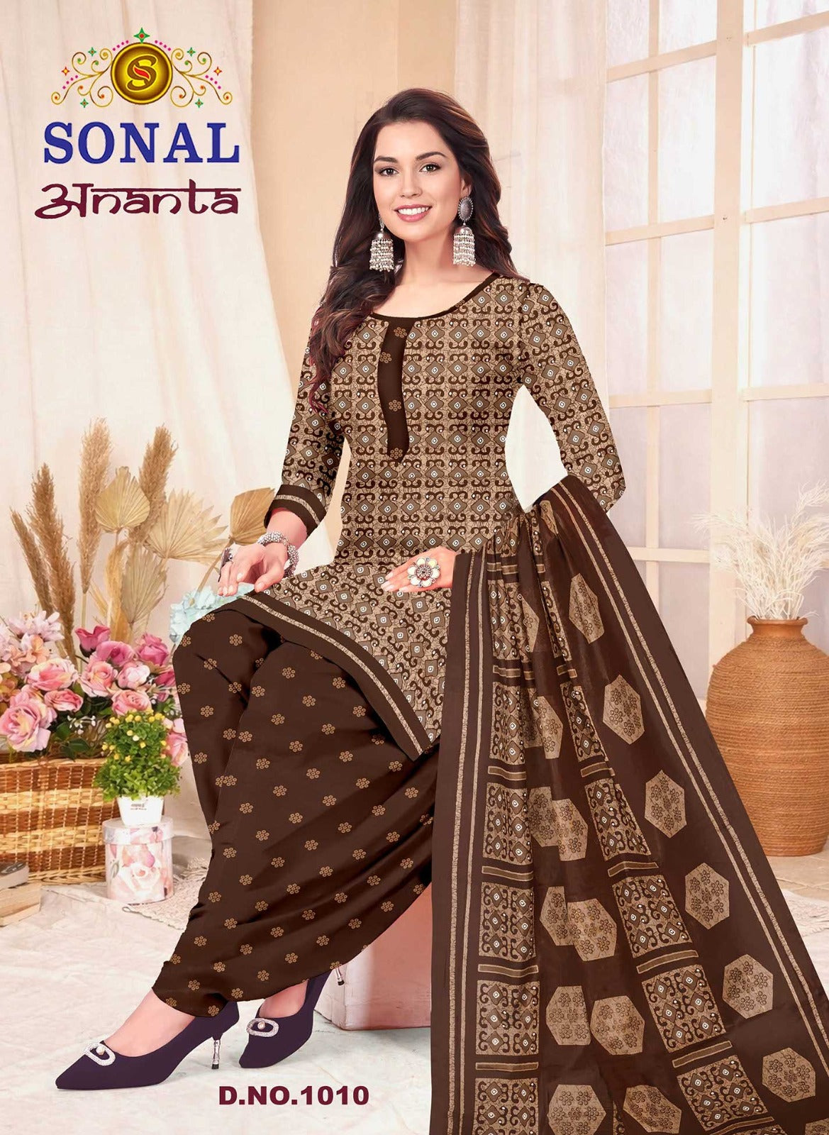 Ananta Vol 1 Sonal Textile Cotton Dress Material Wholesaler India