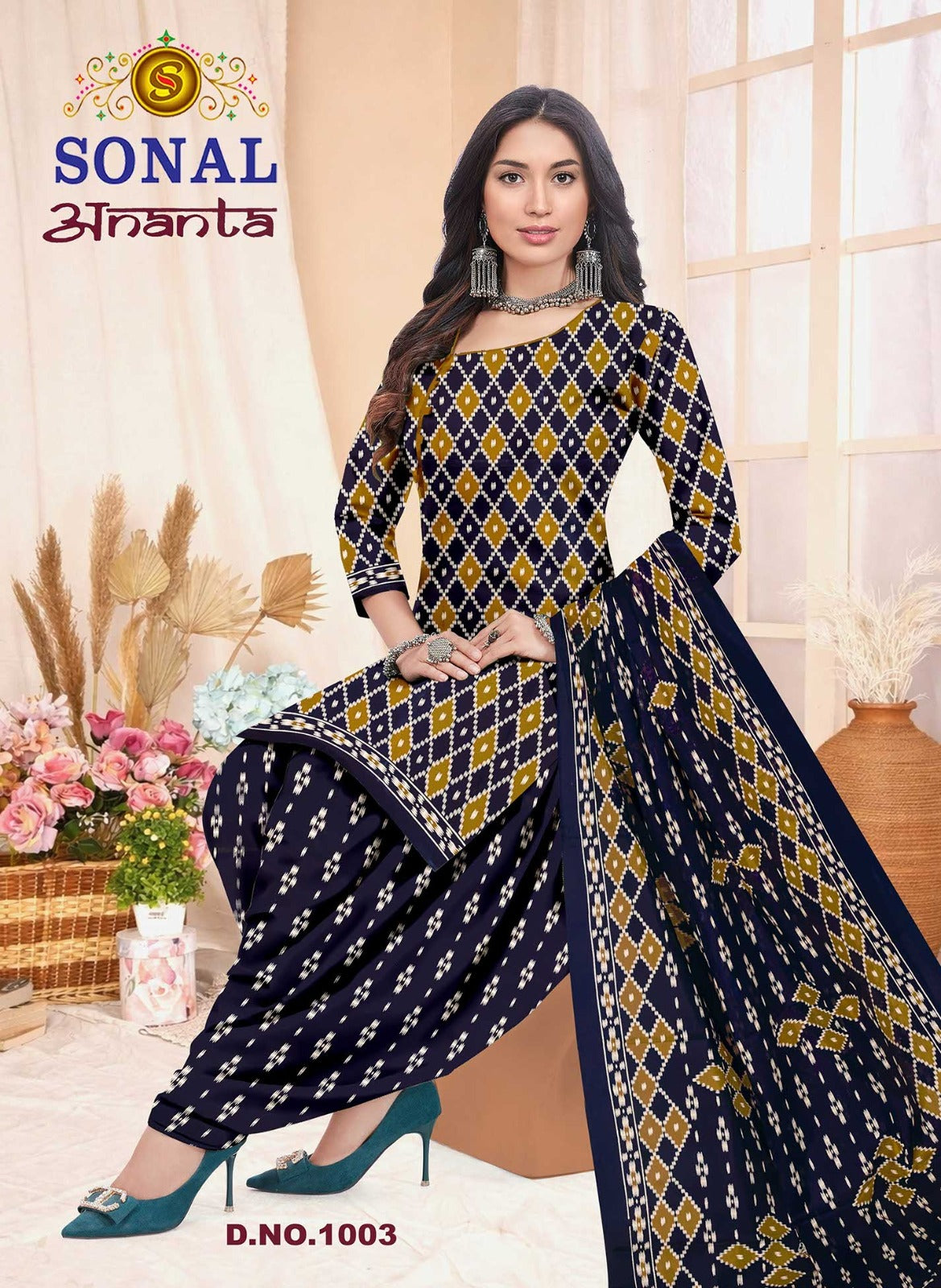 Ananta Vol 1 Sonal Textile Cotton Dress Material Wholesaler India