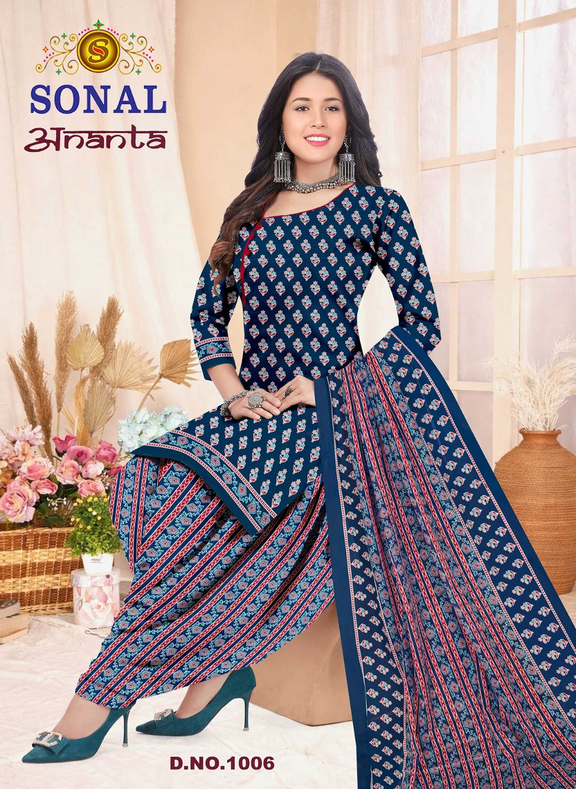 Ananta Vol 1 Sonal Textile Cotton Dress Material Wholesaler India