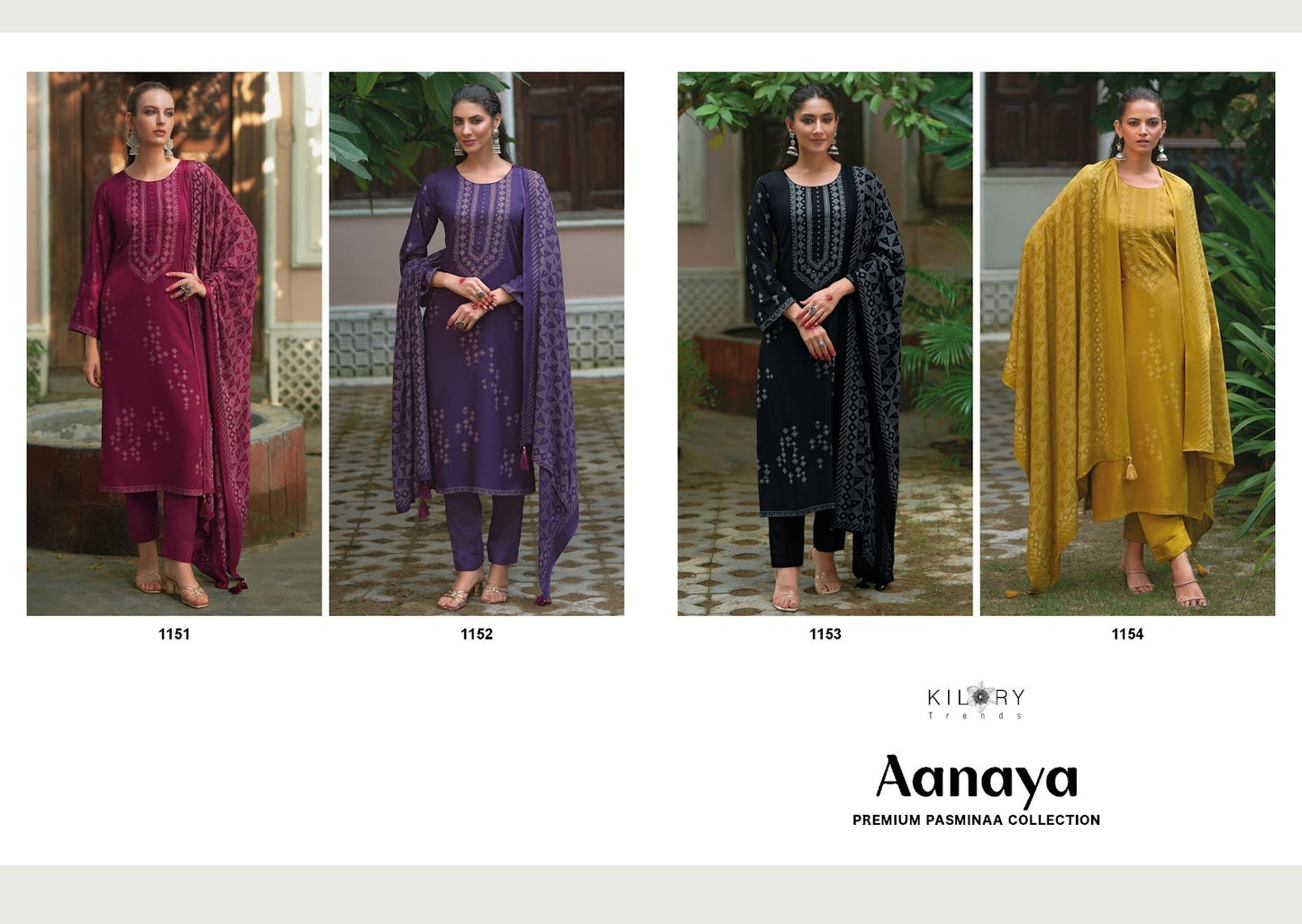 Ananya Kilory Viscose Pashmina Suits Manufacturer