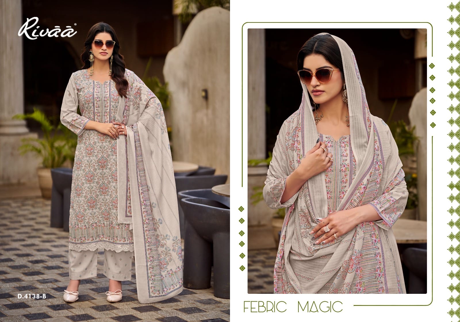 Ananya Rivaa Cotton Pant Style Suits Exporter Gujarat