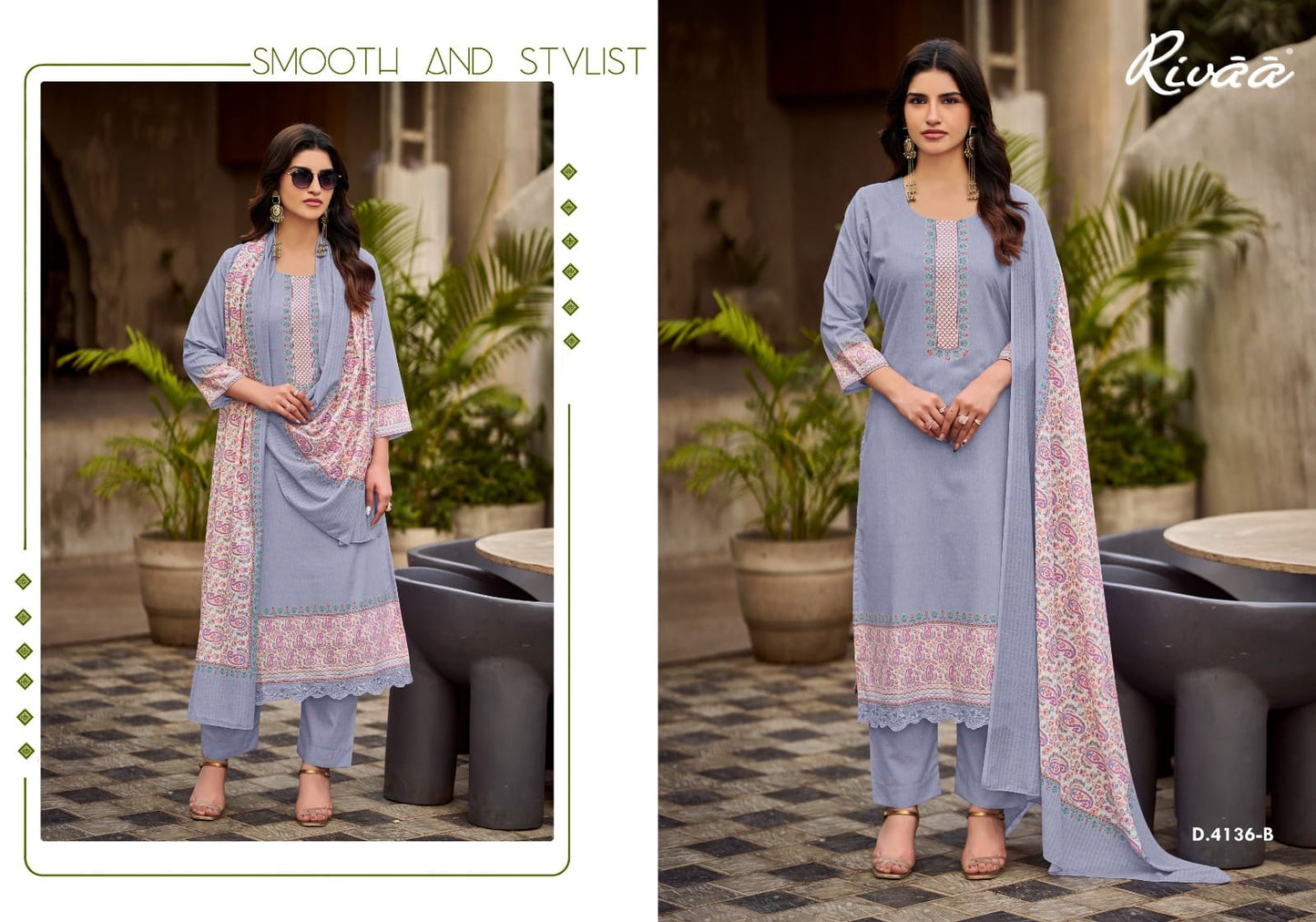 Ananya Rivaa Cotton Pant Style Suits Exporter Gujarat