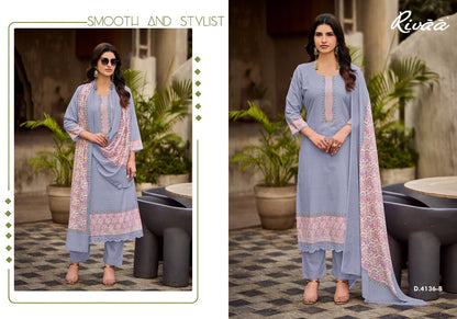 Ananya Rivaa Cotton Pant Style Suits Exporter Gujarat
