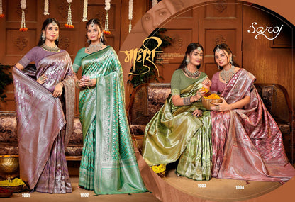 Ananya Silk Saroski Vol 1 Saroj Sarees Wholesale