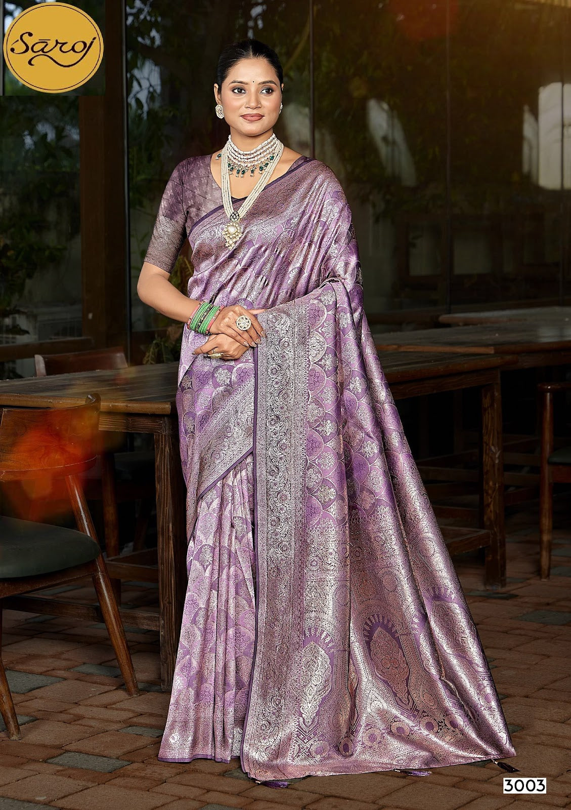 Ananya Silk Saroski Vol 3 Saroj Sarees Manufacturer