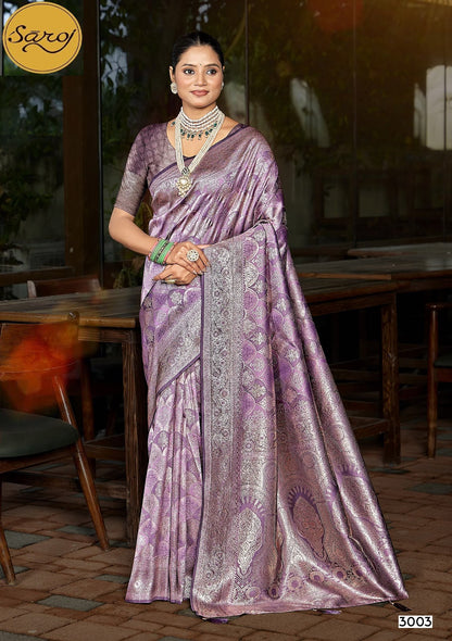 Ananya Silk Saroski Vol 3 Saroj Sarees Manufacturer