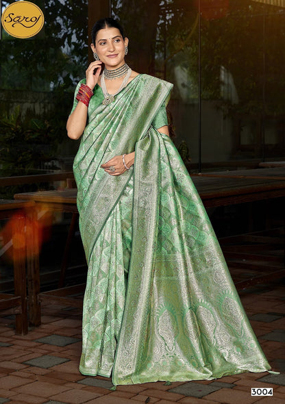 Ananya Silk Saroski Vol 3 Saroj Sarees Manufacturer