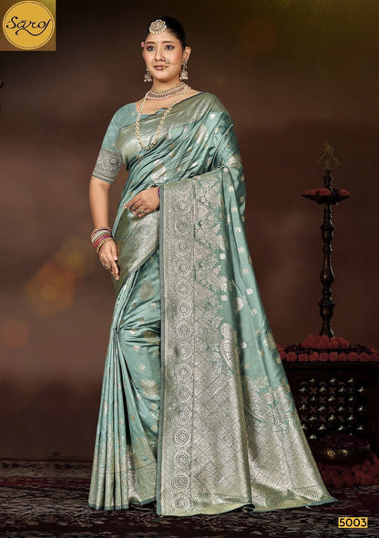 Ananya Silk Saroski Vol 5 Saroj Sarees Supplier