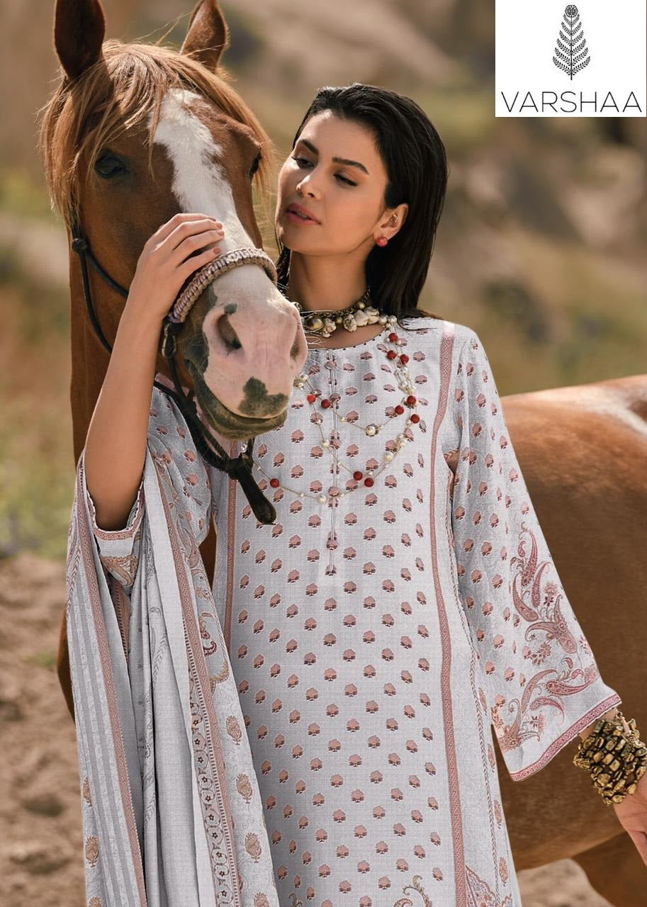 Ananya Varshaa Muslin Pant Style Suits Exporter