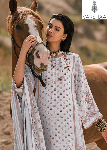 Ananya Varshaa Muslin Pant Style Suits Exporter