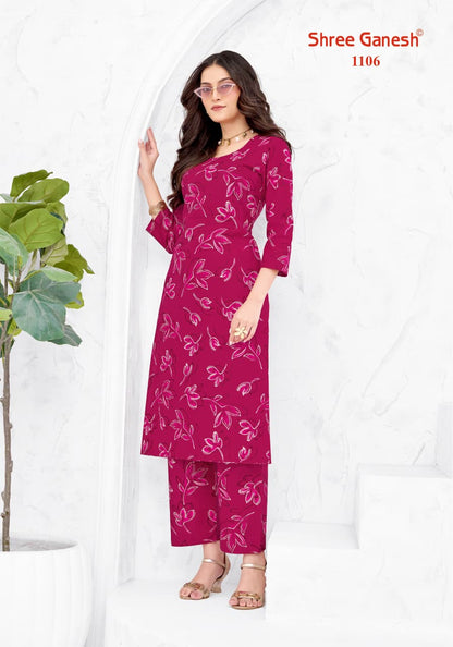 Ananya Vol 1 Shree Ganesh Cotton Co Ord Set Exporter