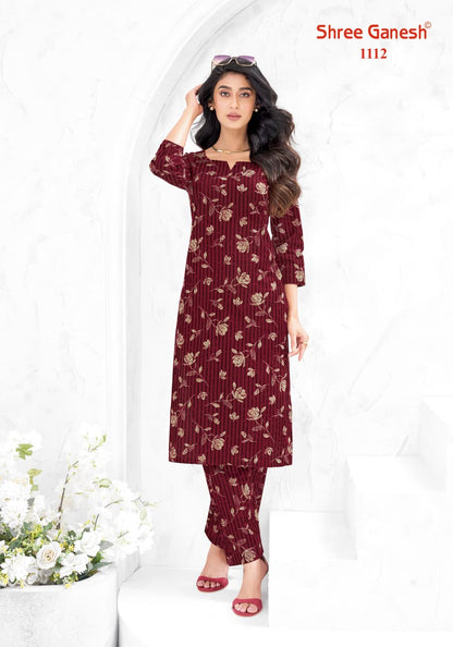 Ananya Vol 1 Shree Ganesh Cotton Co Ord Set Exporter