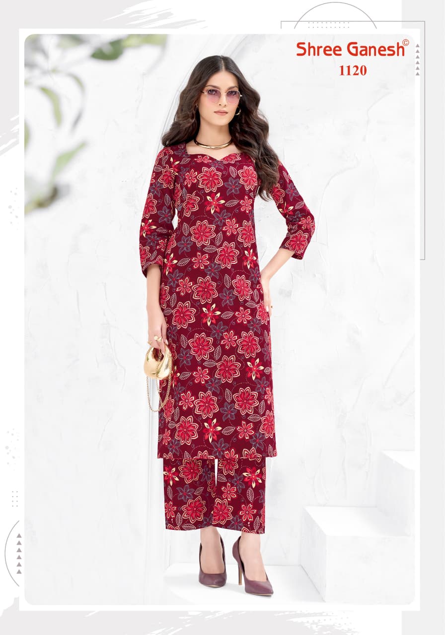 Ananya Vol 1 Shree Ganesh Cotton Co Ord Set Exporter