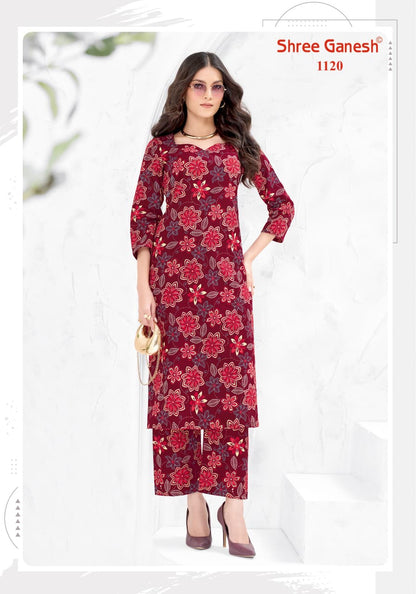Ananya Vol 1 Shree Ganesh Cotton Co Ord Set Exporter