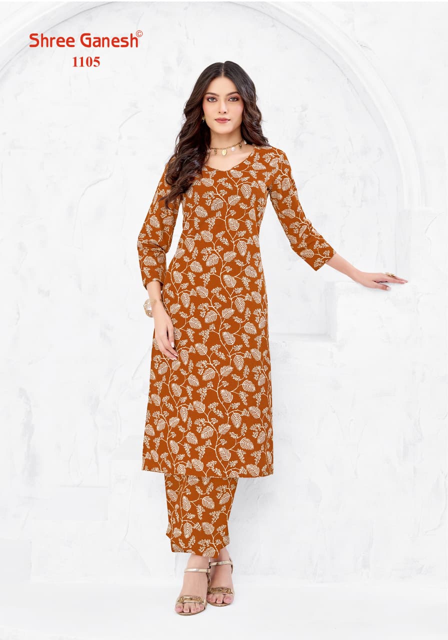 Ananya Vol 1 Shree Ganesh Cotton Co Ord Set Exporter
