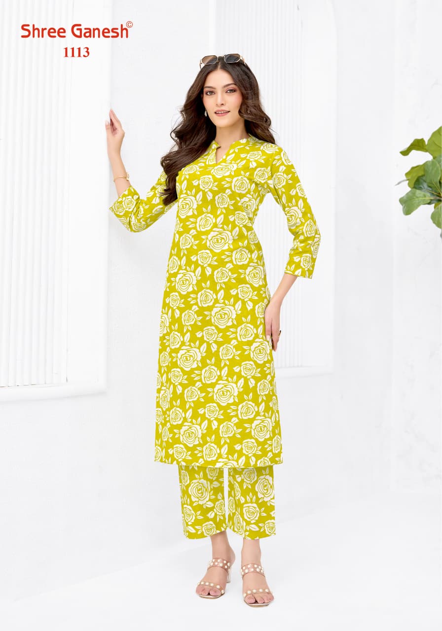 Ananya Vol 1 Shree Ganesh Cotton Co Ord Set Exporter