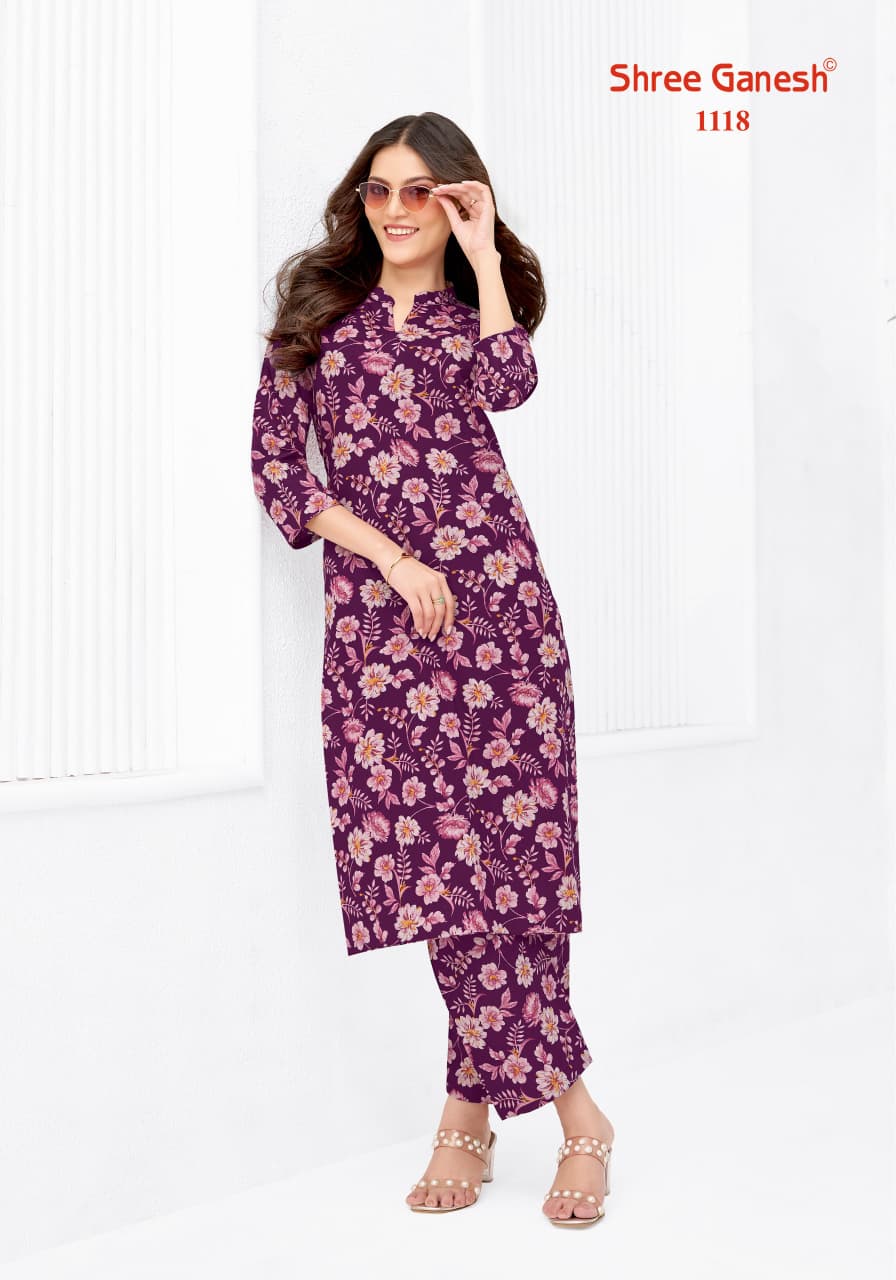 Ananya Vol 1 Shree Ganesh Cotton Co Ord Set Exporter
