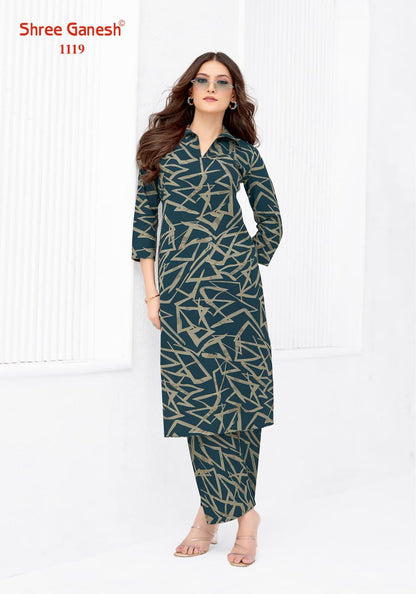 Ananya Vol 1 Shree Ganesh Cotton Co Ord Set Exporter