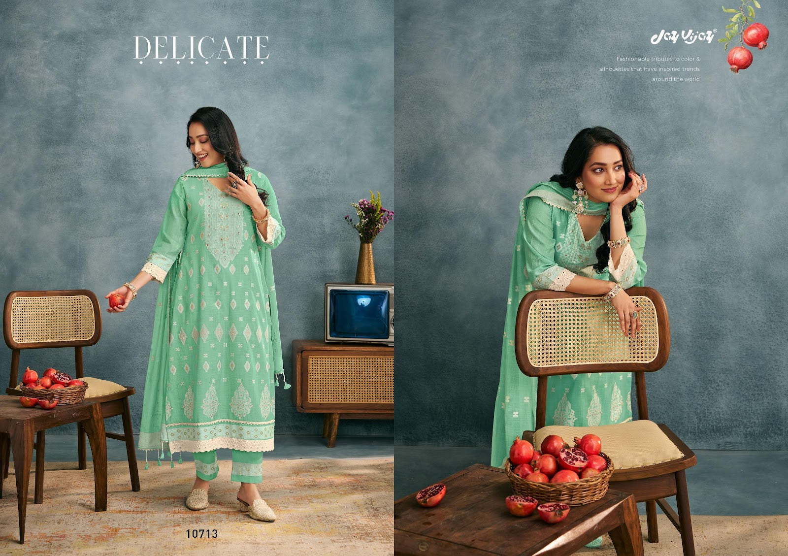 Anardana Jay Vijay Cotton Pant Style Suits Manufacturer Gujarat