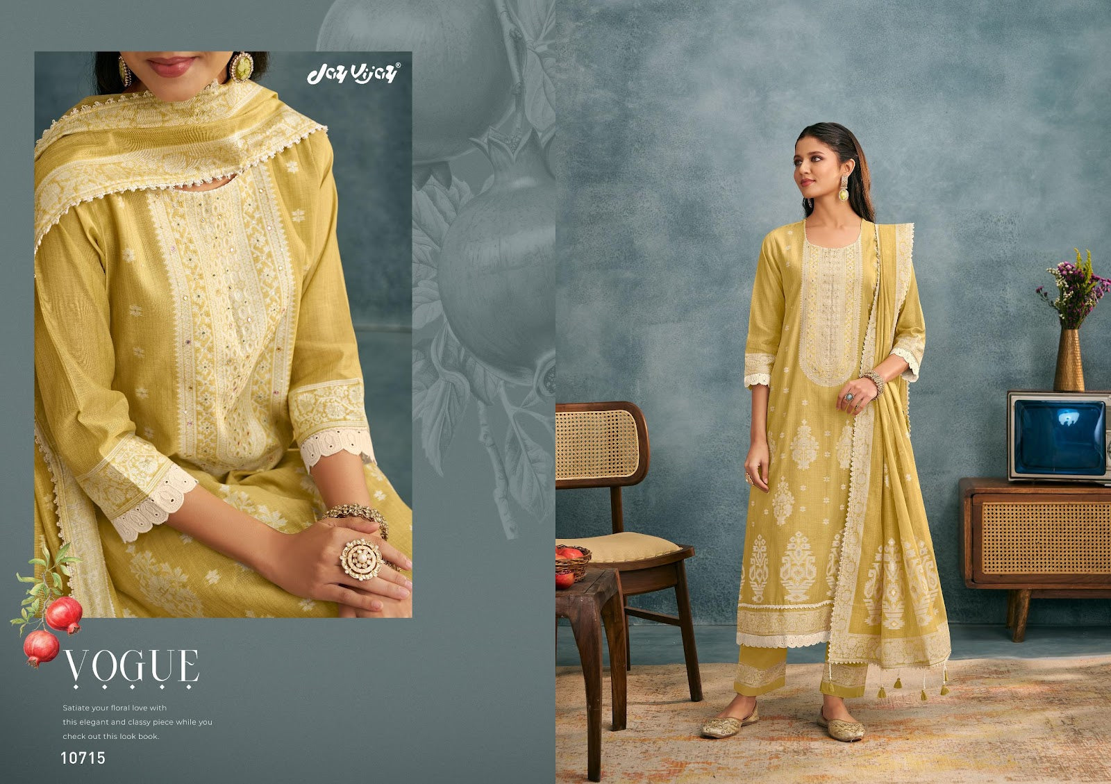 Anardana Jay Vijay Cotton Pant Style Suits Manufacturer Gujarat