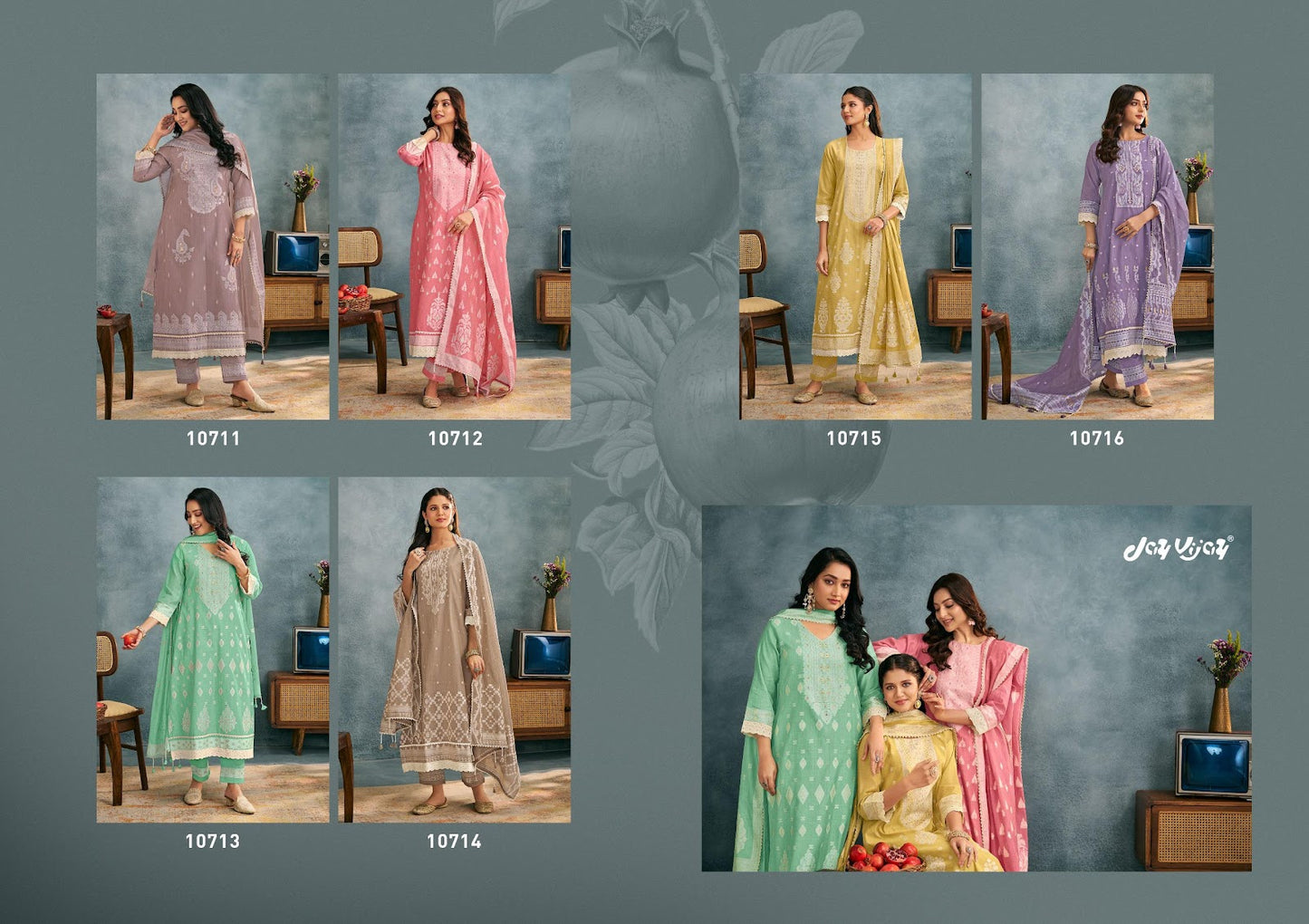 Anardana Jay Vijay Cotton Pant Style Suits Manufacturer Gujarat