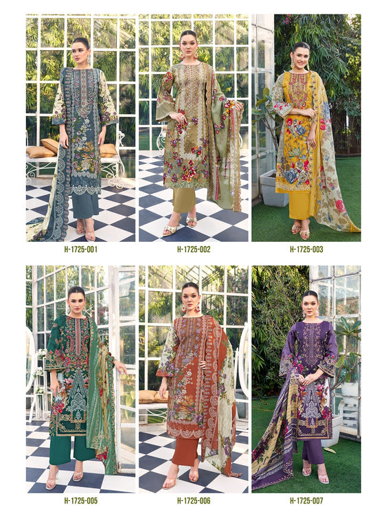 Anarkali Edition 4 Alok Cambric Cotton Karachi Salwar Suits Exporter India