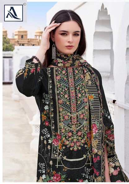 Anarkali Edition 7 Alok Cambric Karachi Readymade Suits Wholesale Rate