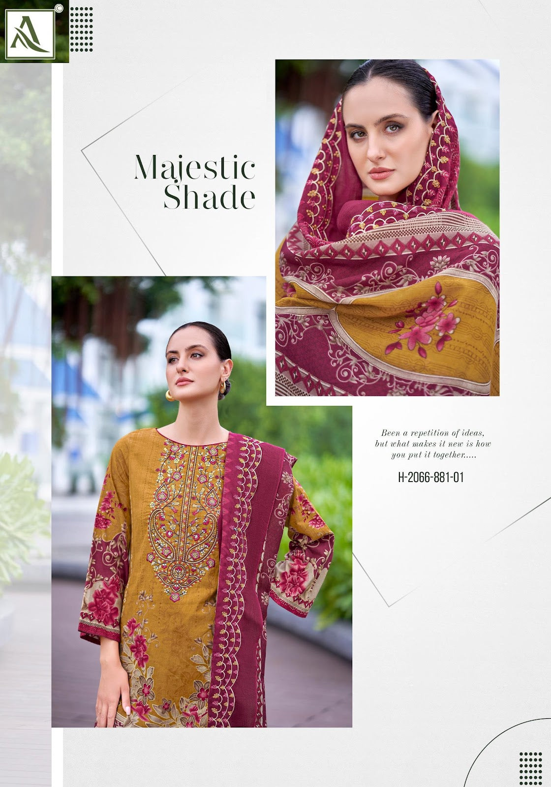 Anarkali Edition 8 Alok Cambric Cotton Karachi Salwar Suits Manufacturer Ahmedabad