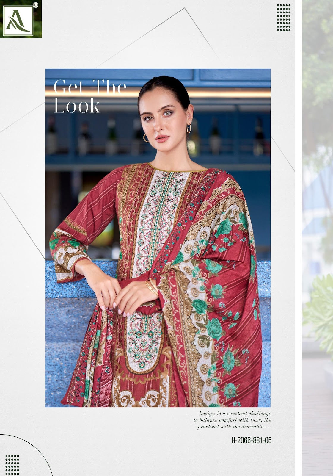 Anarkali Edition 8 Alok Cambric Cotton Karachi Salwar Suits Manufacturer Ahmedabad