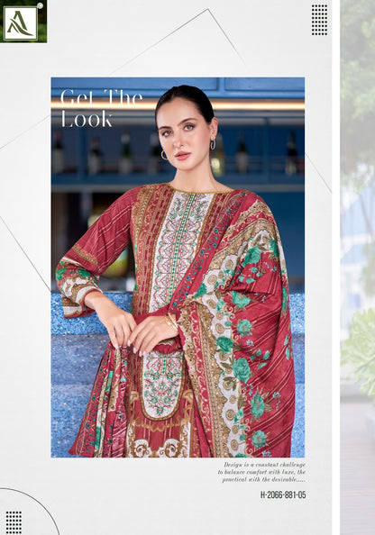 Anarkali Edition 8 Alok Cambric Cotton Karachi Salwar Suits Manufacturer Ahmedabad