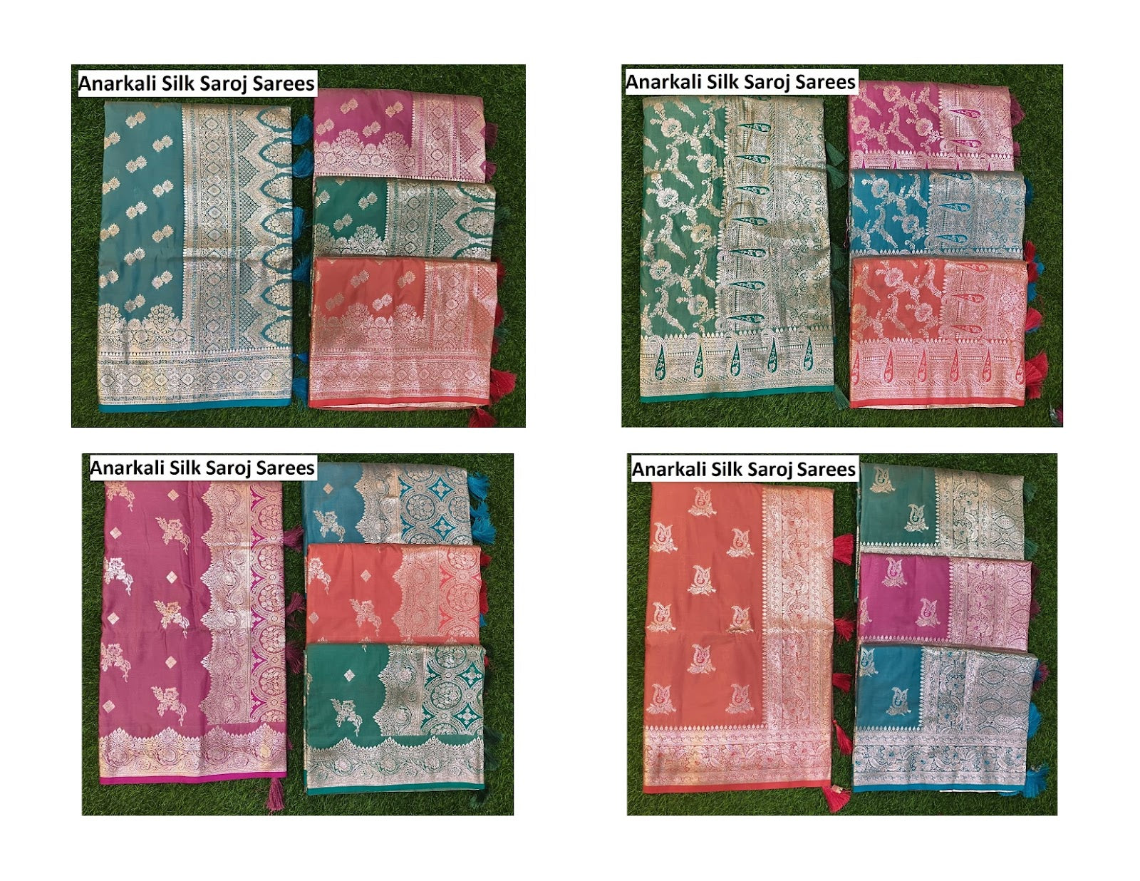 Anarkali Silk Saroj Satin Sarees Supplier
