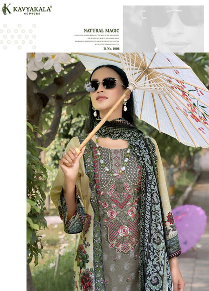 Anarkali Vol 15 Kavyakala Cambric Karachi Readymade Suits Exporter