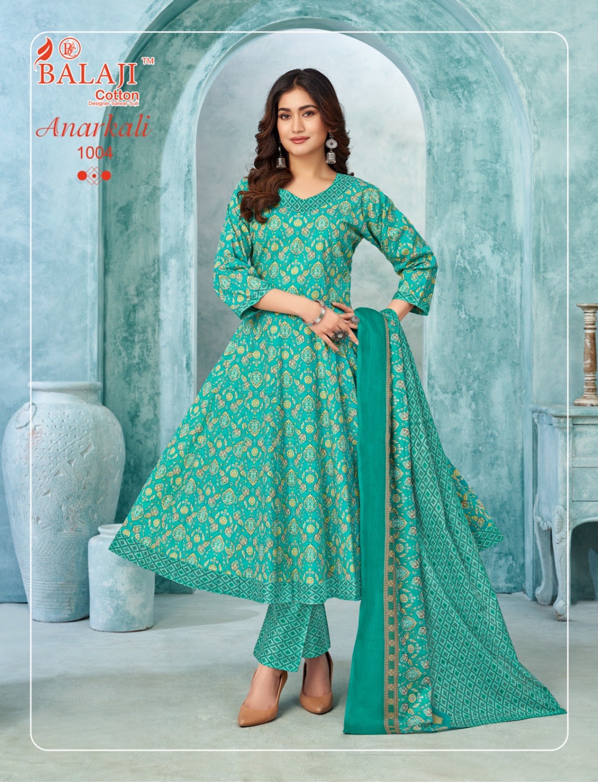 Anarkali Vol 1 Balaji Cotton Readymade Suits Wholesale