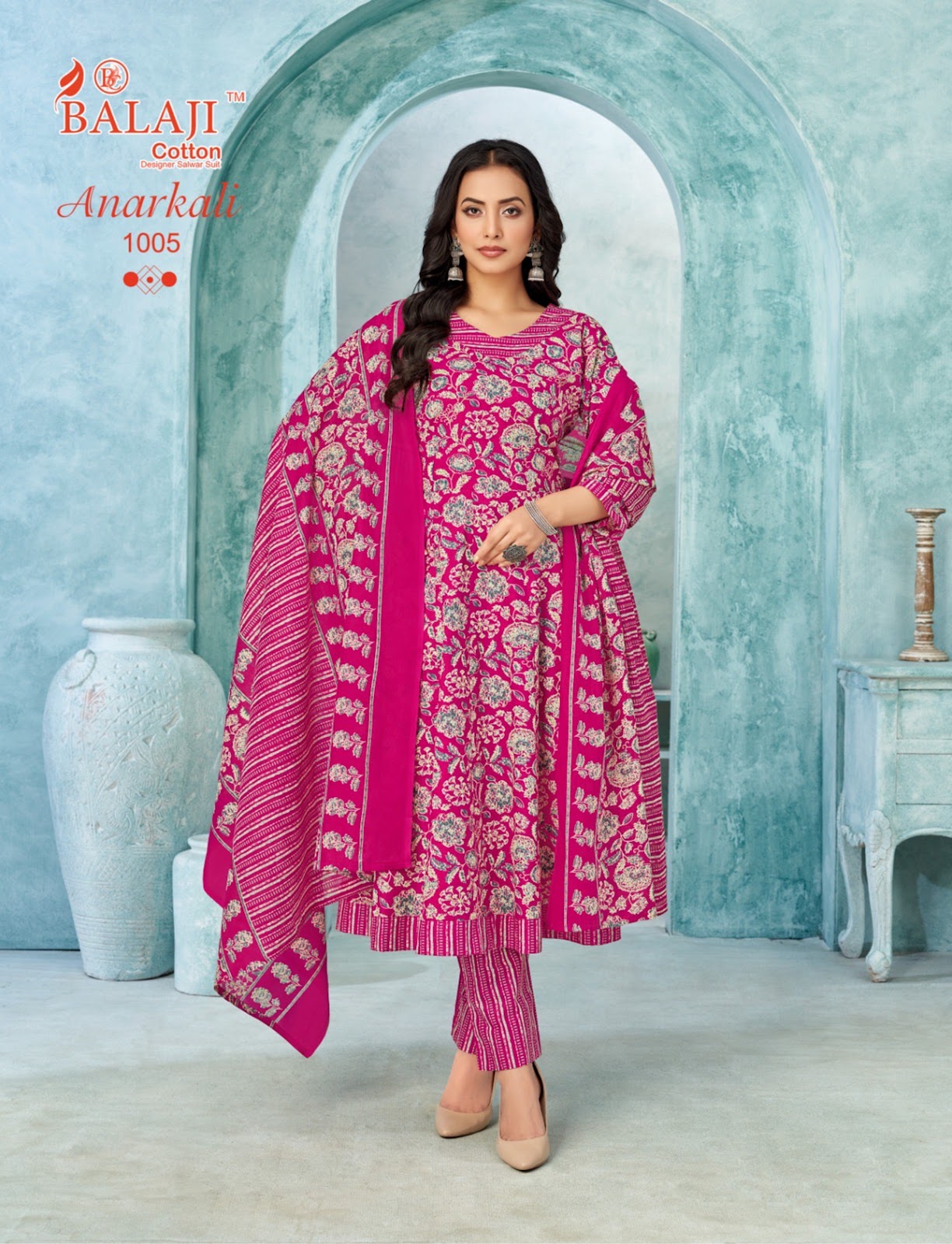 Anarkali Vol 1 Balaji Cotton Readymade Suits Wholesale