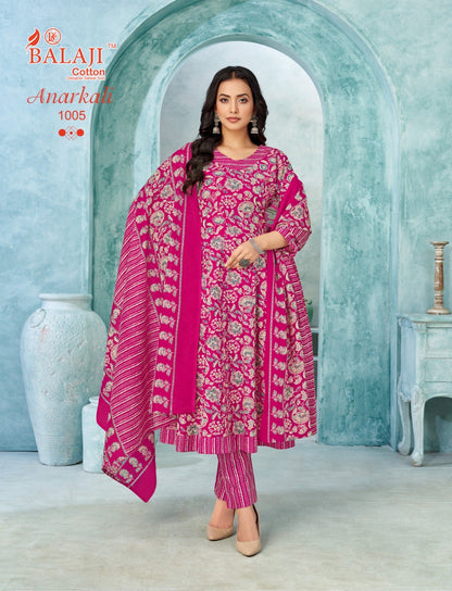 Anarkali Vol 1 Balaji Cotton Readymade Suits Wholesale