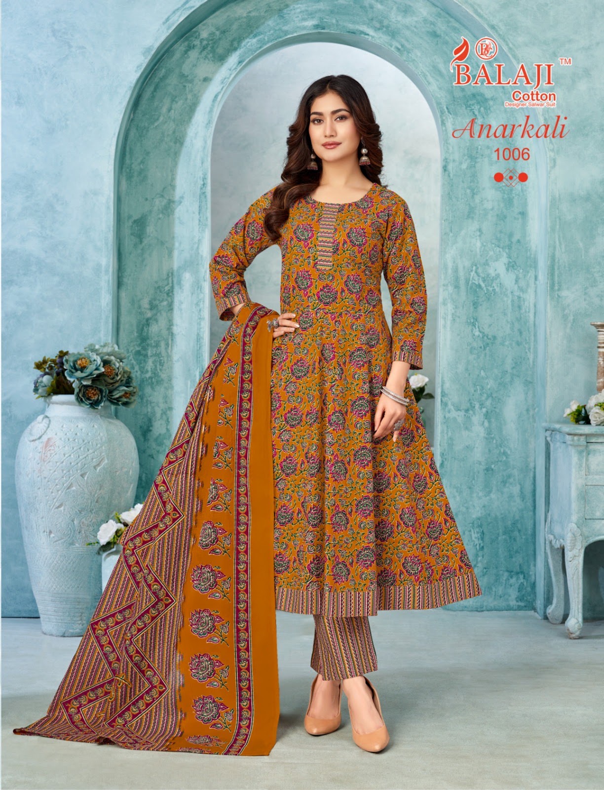 Anarkali Vol 1 Balaji Cotton Readymade Suits Wholesale