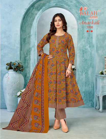 Anarkali Vol 1 Balaji Cotton Readymade Suits Wholesale
