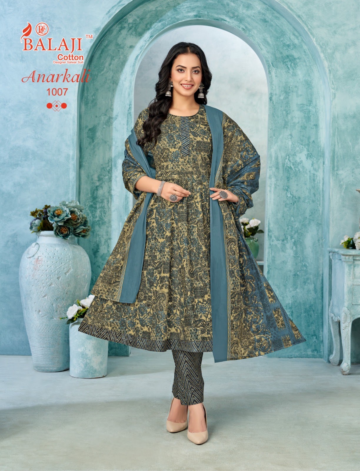 Anarkali Vol 1 Balaji Cotton Readymade Suits Wholesale