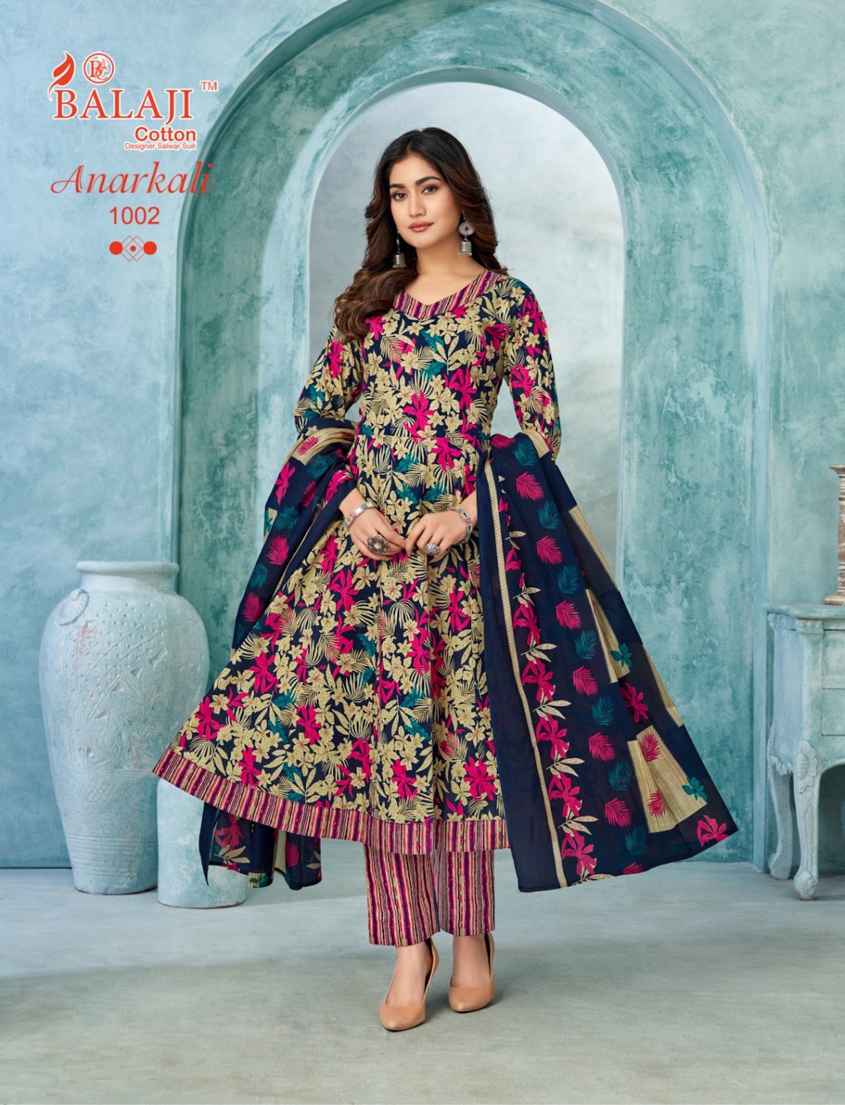 Anarkali Vol 1 Balaji Cotton Readymade Suits Wholesale