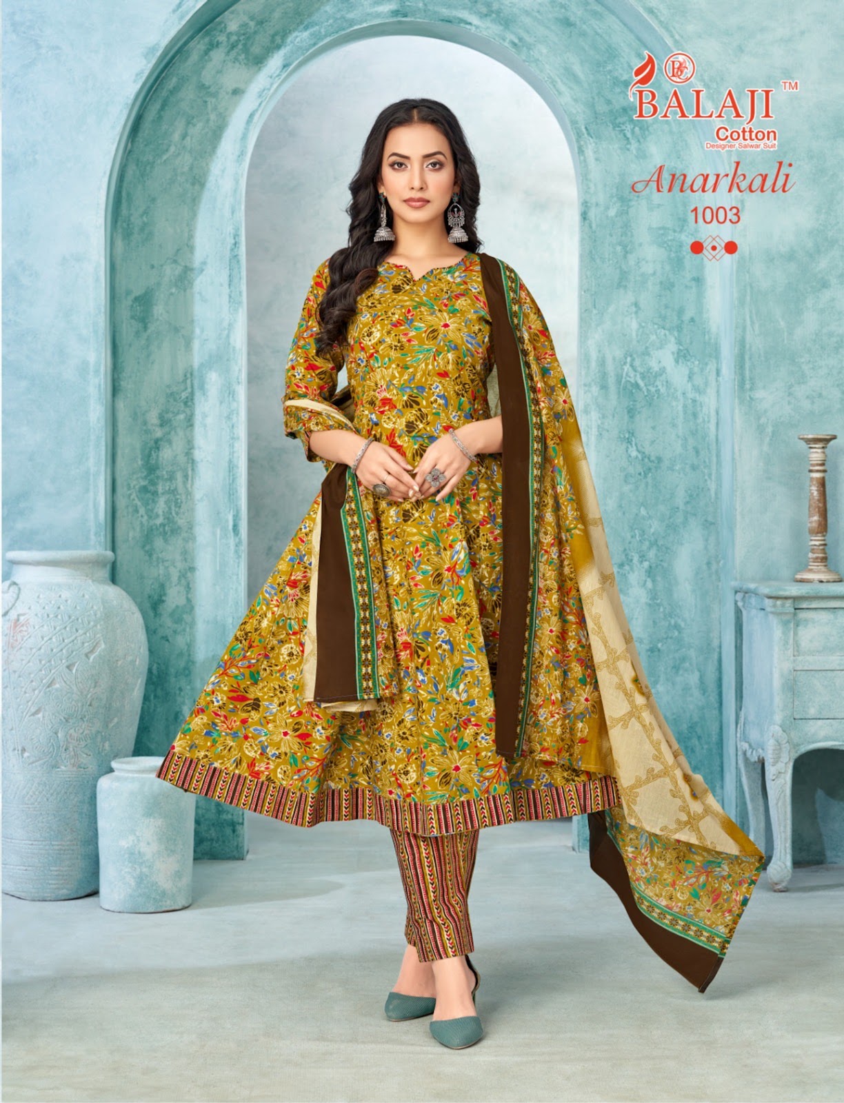 Anarkali Vol 1 Balaji Cotton Readymade Suits Wholesale