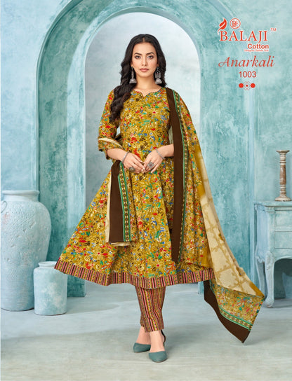 Anarkali Vol 1 Balaji Cotton Readymade Suits Wholesale