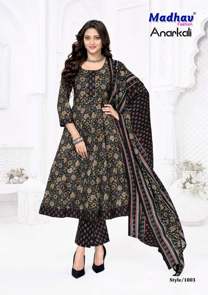 Anarkali Vol 1 Madhav Fashion Readymade Cotton Pant Suits Wholesaler