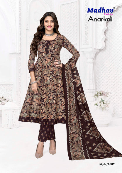 Anarkali Vol 1 Madhav Fashion Readymade Cotton Pant Suits Wholesaler